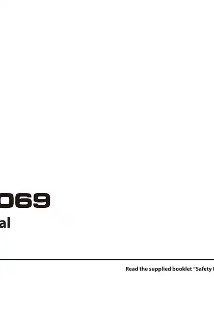 yamaha雅马哈HTR-4069 Owner’s Manual
